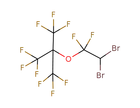 2-(2,2-Dibromo-1,1-difluoro-ethoxy)-1,1,1,3,3,3-hexafluoro-2-trifluoromethyl-propane