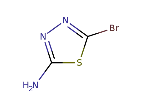 Molecular Structure of 37566-39-5 (2-AMINO-5-BROMO-[1,3,4]THIADIAZOLE)