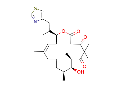 Oxacyclohexadec-13-ene-2,6-dione,4,8-dihydroxy-5,5,7,9,13-pentamethyl-16-[(1E)-1-methyl-2-(2-methyl-4-thiazolyl)ethenyl]-,(4S,7R,8S,9S,13Z,16S)-