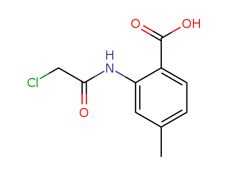 Benzoic acid, 2-[(chloroacetyl)amino]-4-methyl-