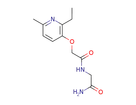 N-(6-methyl-2-ethyl-3-pyridyloxyacetyl)glycineamide