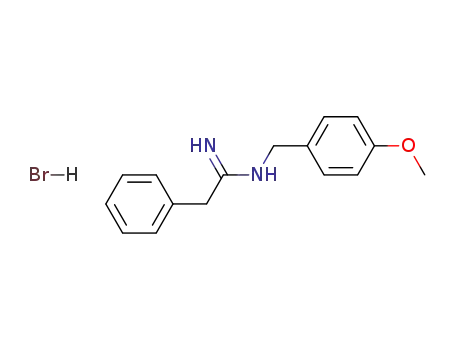N-(4-methoxy-benzyl)-2-phenyl-acetamidine; hydrobromide