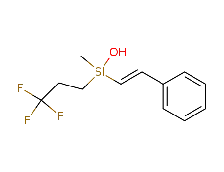 methyl(E)-2-phenylethenyl(3,3,3-trifluoropropyl)silanol