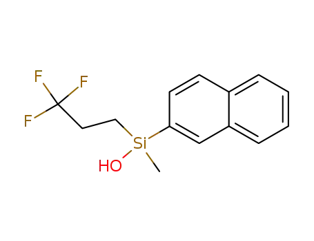 methyl-naphthalen-2-yl-(3,3,3-trifluoro-propyl)-silanol