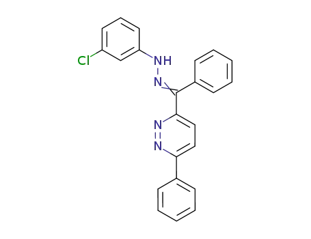 N-(3-chloro-phenyl)-N'-[phenyl-(6-phenyl-pyridazin-3-yl)-methylene]-hydrazine