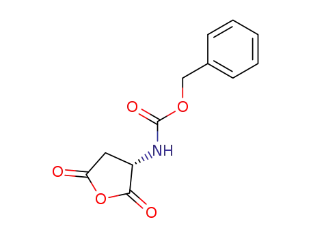Molecular Structure of 4515-23-5 (N-CARBOBENZYLOXY-L-ASPARTIC ANHYDRIDE)