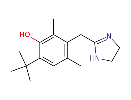 Phenol,3-[(4,5-dihydro-1H-imidazol-2-yl)methyl]-6-(1,1-dimethylethyl)-2,4-dimethyl-