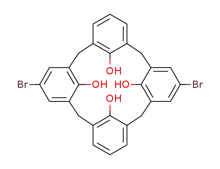 5,17-dibromo-25,26,27,28-tetrahydroxy-calix[4]arene
