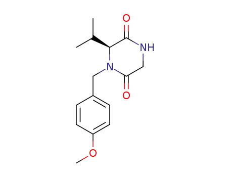 (S)-N(1)-(p-methoxybenzyl)-6-isopropylpiperazine-2,5-dione