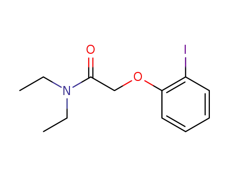 (2-iodophenoxy)-N,N-diethylacetamide