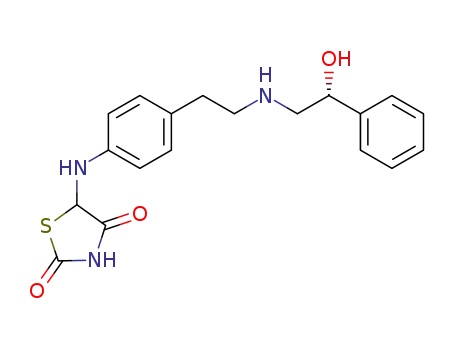 5-[4-(2-{[(2 R)-2-Hydroxy-2-phenylethyl]amino}ethyl)anilino]-1,3-thiazolidine-2,4-dione