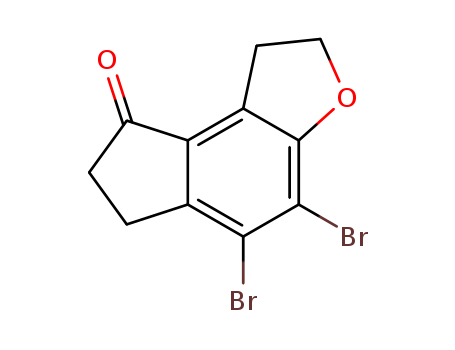 4,5-dibromo-1,2,6,7-tetrahydro-8H-indeno[5,4-b]furan-8-one