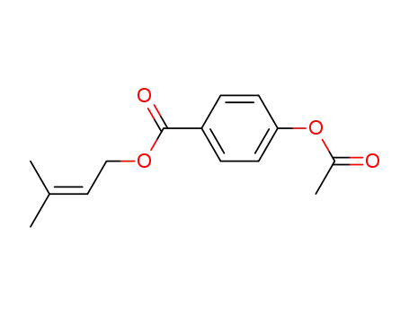 4-acetoxy-benzoic acid 3-methyl-but-2-enyl ester