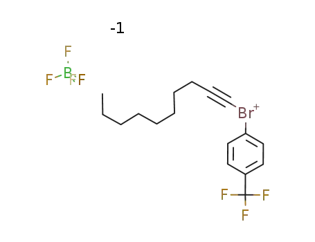 (1-decynyl)-[4-(trifluoromethyl)phenyl]-(tetrafluoroborato)-λ3-bromane