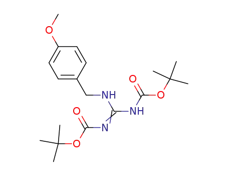 N,N''-bis(tert-butoxycarbonyl)-N'-(4-methoxybenzyl)guanidine
