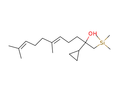 (E)-2-Cyclopropyl-6,10-dimethyl-1-trimethylsilanyl-undeca-5,9-dien-2-ol