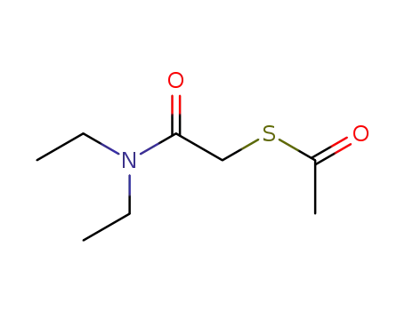 thioacetic acid S-diethylcarbamoylmethyl ester