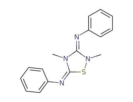 2,4-dimethyl-3,5-diphenylimino-1,2,4-thiadiazolidine