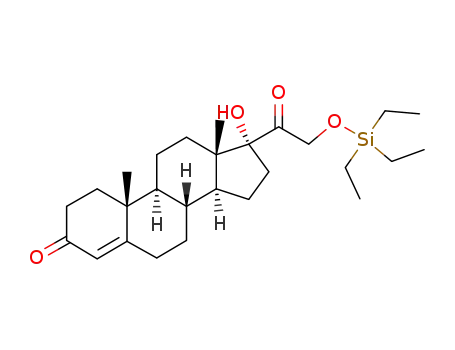 17-hydroxy-21-(triethylsiloxy)pregn-4-ene-3,20-dione