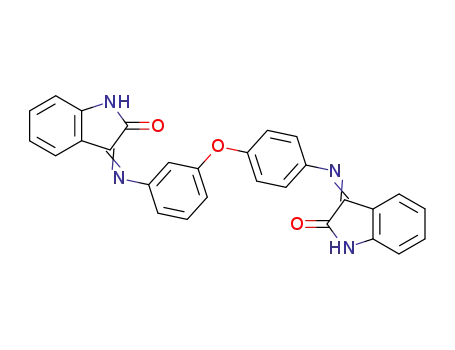 3,3'-[oxybis[(3,1)-(4',1')phenylenenitrilo]]bis[1,3-dihydro-2H-indol-2-one]
