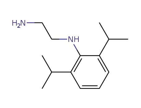 Molecular Structure of 888705-44-0 (1,2-Ethanediamine, N-[2,6-bis(1-methylethyl)phenyl]-)