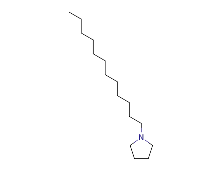 Molecular Structure of 2915-94-8 (Pyrrolidine, 1-dodecyl-)
