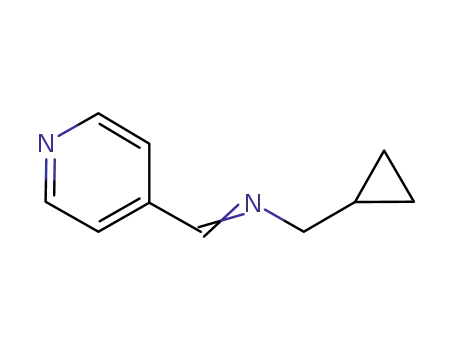 pyridine-4-carboxaldehyde cyclopropylmethylimine