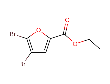 Molecular Structure of 54113-42-7 (4,5-DibroMo-Furan-2-Carboxylic Acid Ethyl Ester)