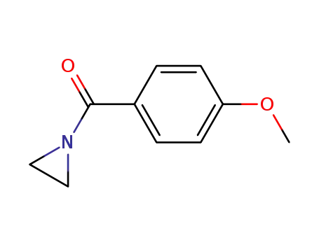 Molecular Structure of 15269-50-8 (1-(4-Methoxybenzoyl)aziridine)