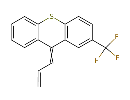 Molecular Structure of 28973-34-4 (9H-Thioxanthene, 9-(2-propenylidene)-2-(trifluoromethyl)-)
