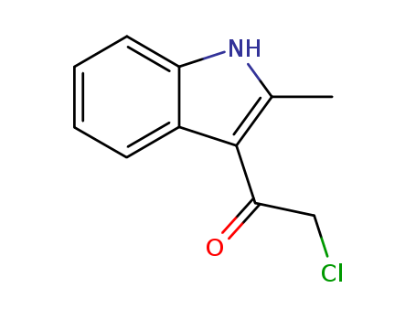 2-CHLORO-1-(2-METHYL-1H-INDOL-3-YL)-ETHANONE