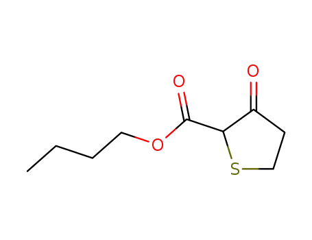 3-oxo-tetrahydro-thiophene-2-carboxylic acid butyl ester