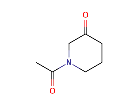 Molecular Structure of 34456-78-5 (1-Acetyl-piperidin-3-one)