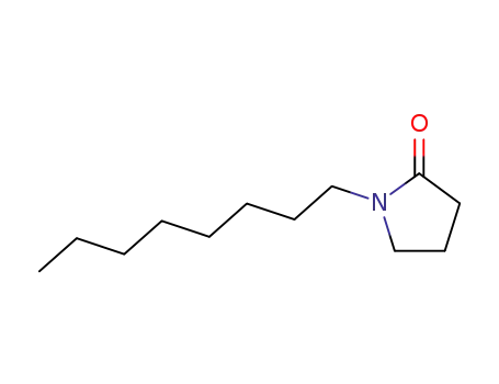 Molecular Structure of 2687-94-7 (N-Octyl pyrrolidone)