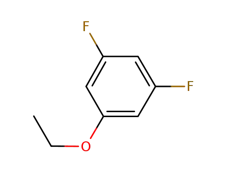 Molecular Structure of 144891-25-8 (1,3-Difluoro-5-ethoxybenzene)