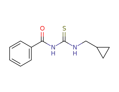 Molecular Structure of 229636-55-9 (Benzamide, N-[[(cyclopropylmethyl)amino]thioxomethyl]-)