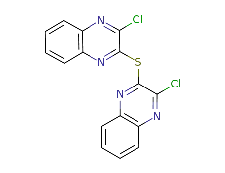 2-chloro-3-[(3-chloro-2-quinoxalinyl)-thio]quinoxaline