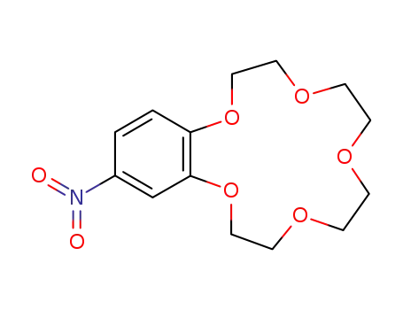 Molecular Structure of 60835-69-0 (4-Nitrobenzo-15-crown-5)
