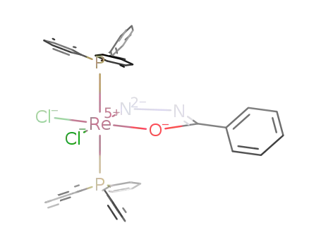 [dichlorobis(triphenylphosphane)(η2-N-benzoylhydrazido(3-)-N',O)rhenium(V)]