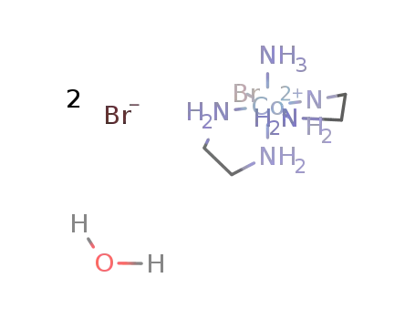 cis-bromoamminebis(1,2-diaminoethane)cobalt(III) bromide monohydrate