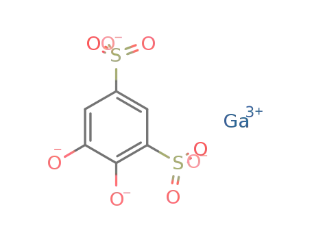 gallium(III) tiron 1:1 complex