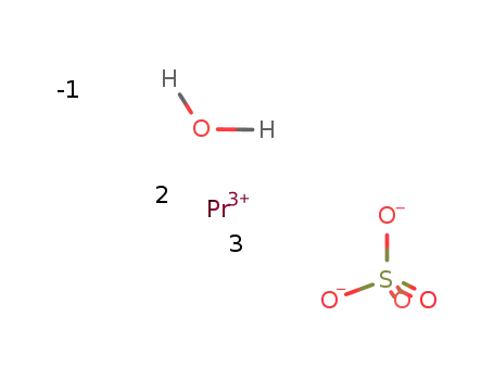 2Pr(3+)*3SO4(2-)*99H2O = Pr2(SO4)3*99H2O