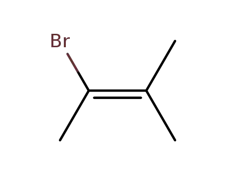 Molecular Structure of 3017-70-7 (2-BROMO-3-METHYL-2-BUTENE)