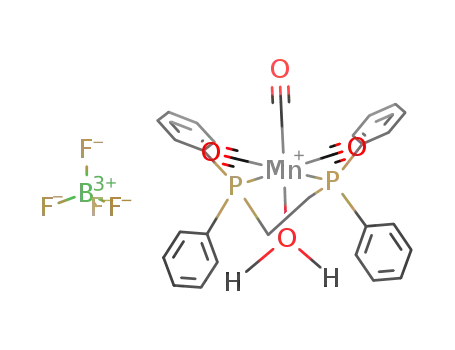 [fac-Mn(CO)3(1,2-bis(diphenylphosphino)ethane)(OH2)]BF4