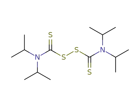 Molecular Structure of 4136-91-8 (TETRAISOPROPYLTHIURAM DISULFIDE)
