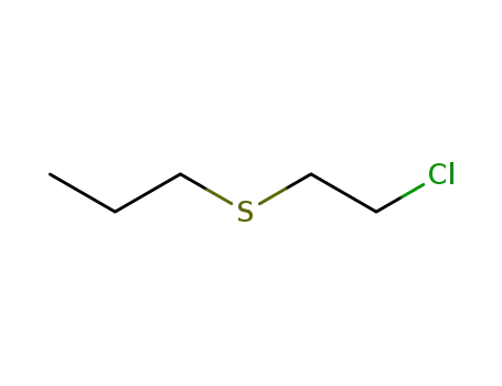 2- 클로로 에틸 N- 프로필 황화물