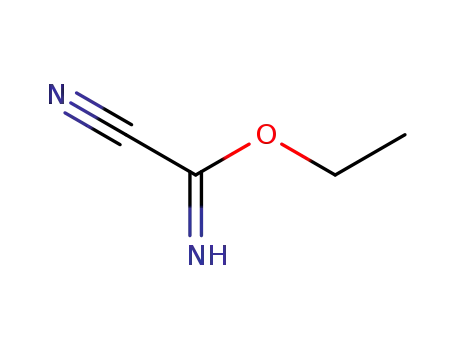 Molecular Structure of 13369-04-5 (Carbonocyanidimidic acid, ethyl ester)