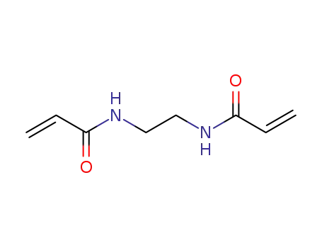Molecular Structure of 2956-58-3 (N,N'-ETHYLENEBISACRYLAMIDE)