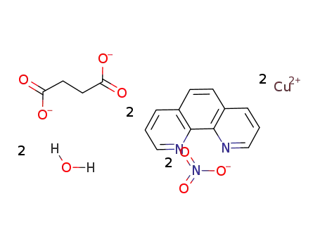 [Cu2(μ-OH2)2(succinato)(1,10-phenanthroline)2(NO3)2](n)