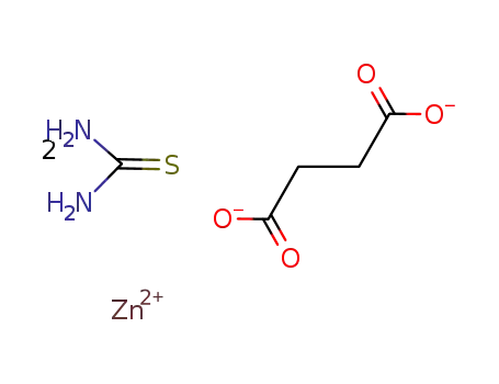 di(thiourea)zinc (μ-succinate)